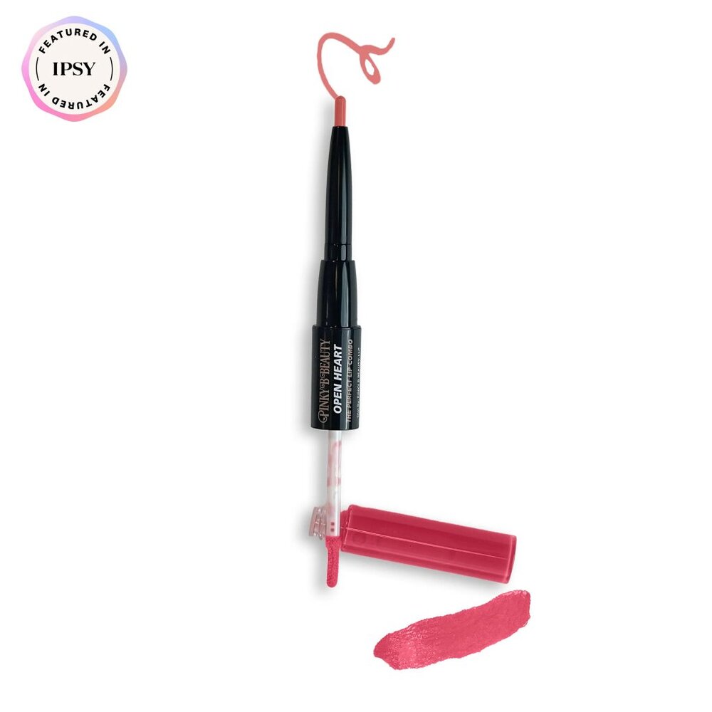 PINKY B BEAUTY The Perfect‎ Lip Combo–Open Heart (Pink Nude/Candy Pink) NEW!!